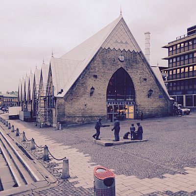 Feskekörka (Fischkirche) am Rosenlundkanal